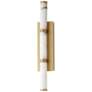 1_ET2 Aragon 26" High White Alabaster/Gold Bath Vanity