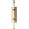 ET2 Aragon 26" High White Alabaster/Gold Bath Vanity