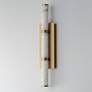 4_ET2 Aragon 26" High White Alabaster/Gold Bath Vanity more views