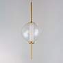 2_ET2 Axle 8" Wide Gold Globe LED Mini Pendant more views