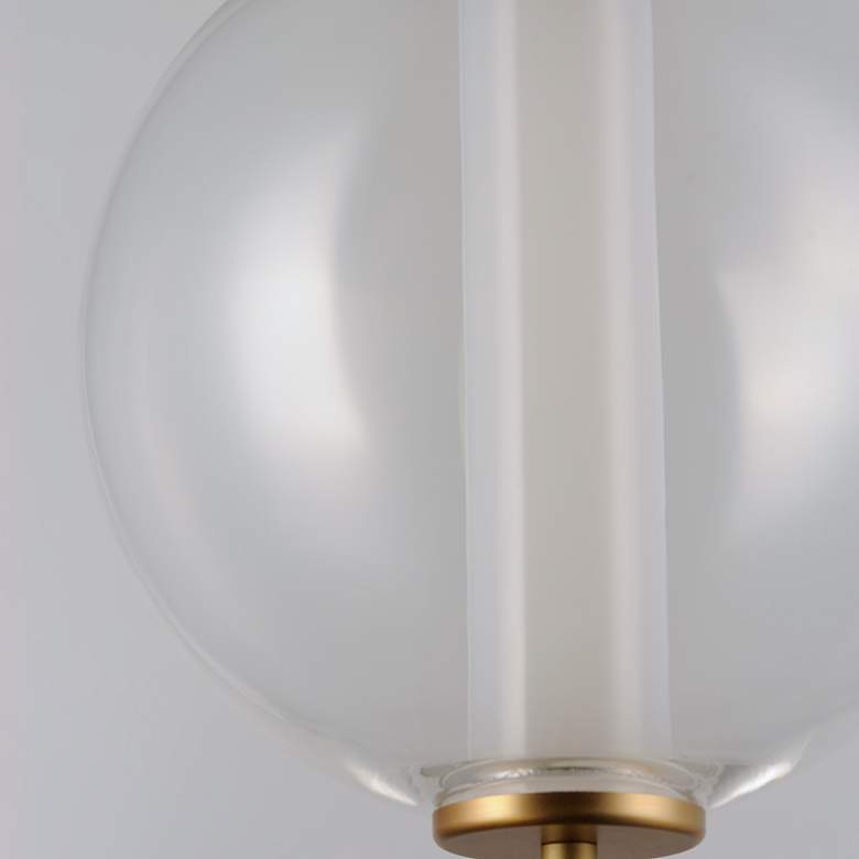 Image 4 ET2 Axle 8" Wide Gold Globe LED Mini Pendant more views