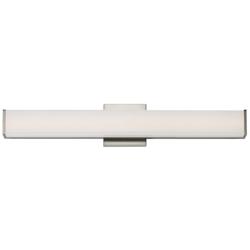 ET2 Baritone 30" Wide Satin Nickel LED Vanity Bath Light