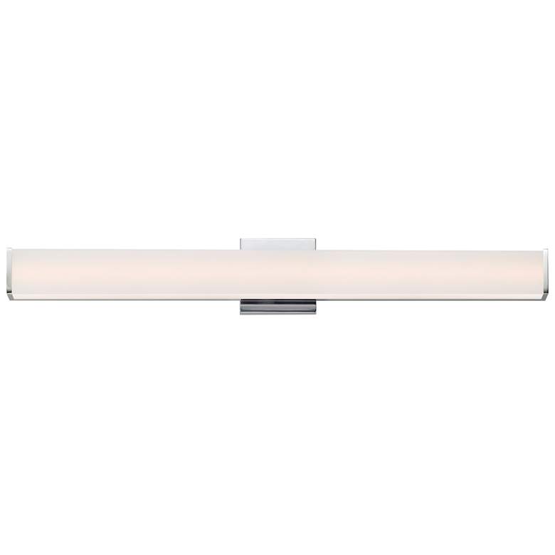 Image 1 ET2 Baritone 36" Wide Polished Chrome LED Vanity Bath Light