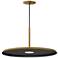 ET2 Berliner 19 3/4" Wide Antique Brass LED Pendant Light