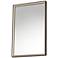 ET2 Bevel 24"x30" Brushed Black LED Mirror
