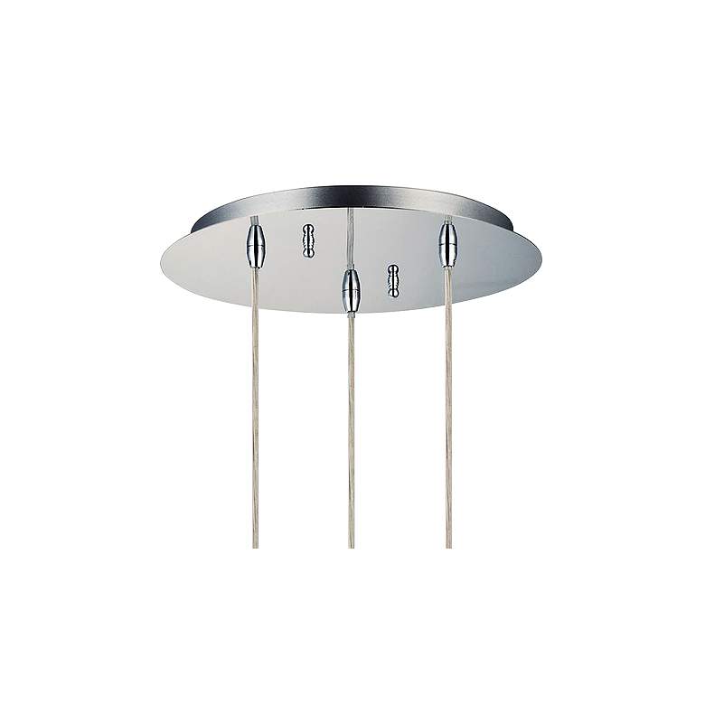 Image 3 ET2 Big Fizz 13" Chrome and Crystal 3-Light LED Multi Light Pendant more views
