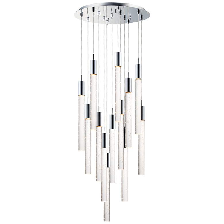 Image 1 ET2 Big Fizz 20 inch Wide Modern 13-Light Multi-Light LED Pendant