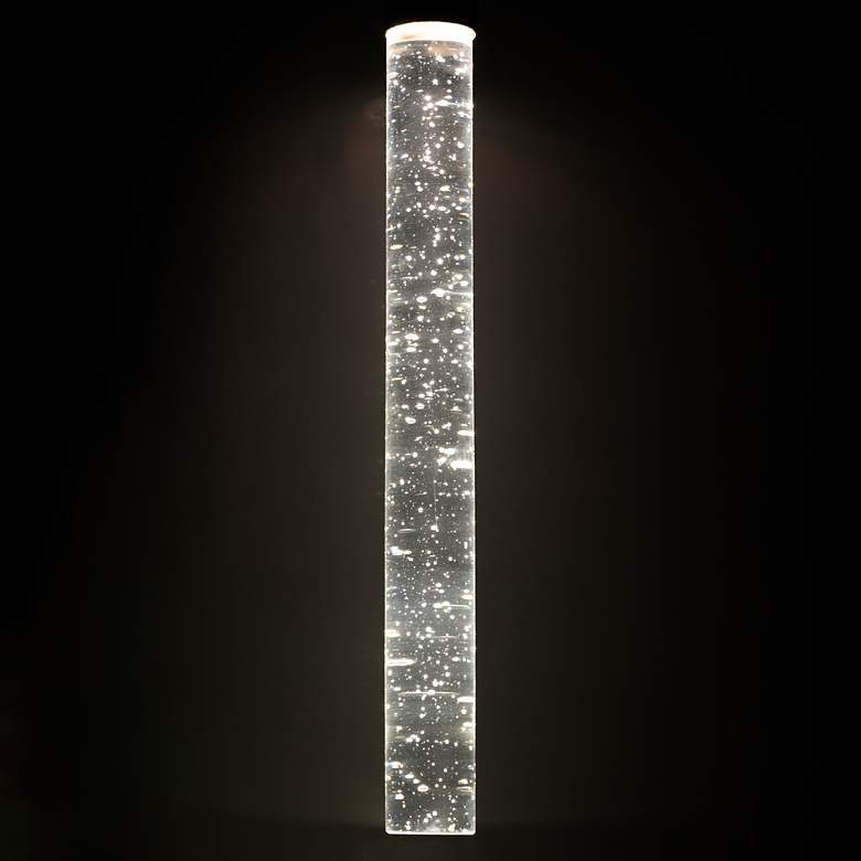 Image 3 ET2 Big Fizz 4 3/4" Wide Polished Chrome LED Mini Pendant more views