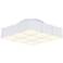 ET2 Billow 17 3/4" Wide Matte White LED Ceiling Light