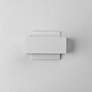 3_ET2 Blok 6 3/4" Wide White LED Outdoor Wall Sconce more views