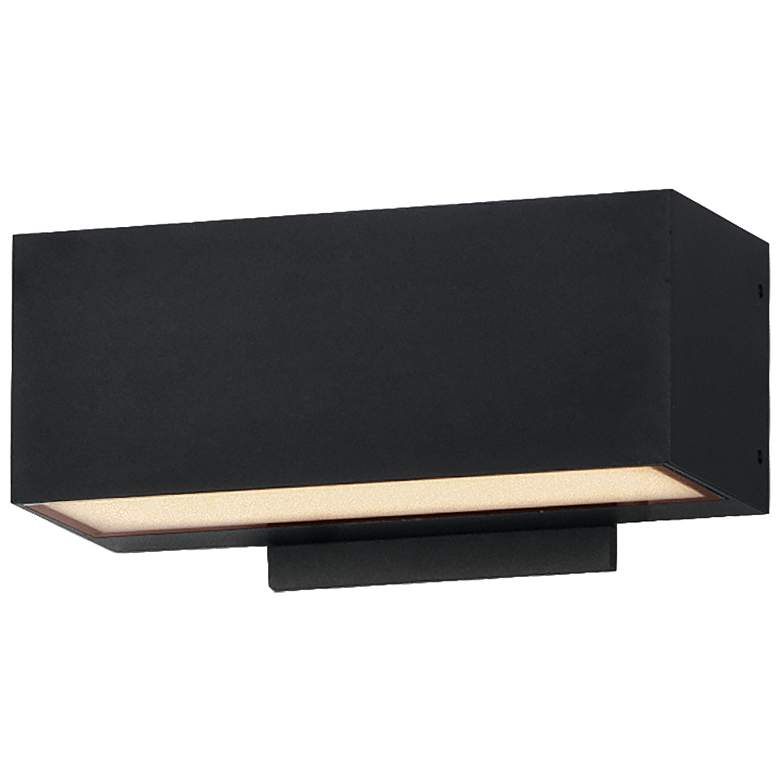 Image 1 ET2 Blok 9" Wide Black Outdoor Wall Sconce