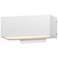ET2 Blok 9" Wide White LED Outdoor Wall Sconce