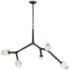 ET2 Blossom 43 1/4" Wide Black 5-Light LED Pendant
