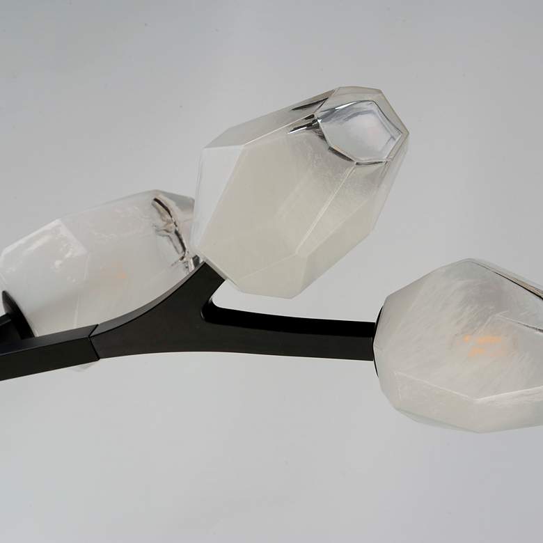 Image 5 ET2 Blossom 70 1/2" Wide Black 10-Light LED Linear Pendant more views