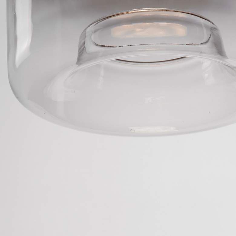 Image 5 ET2 Bombona 12" Wide Black LED Cylindrical Mini Pendant more views