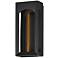 ET2 Brasilia 18" High Black Large LED Outdoor Sconce