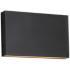 ET2 Brik 12" Black LED Wall Sconce