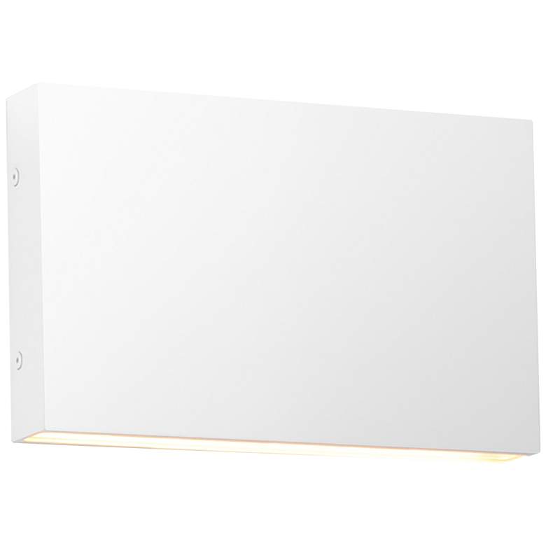 Image 1 ET2 Brik 12" White LED Wall Sconce