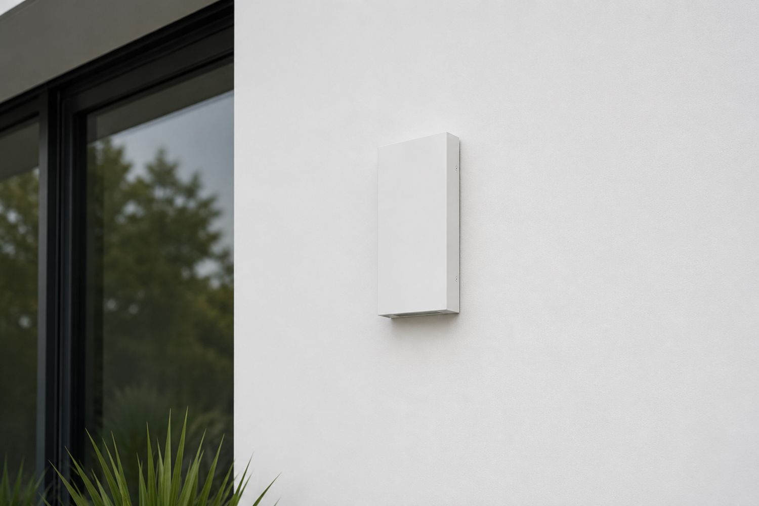 Image 7 ET2 Brik 14" White LED Wall Sconce more views