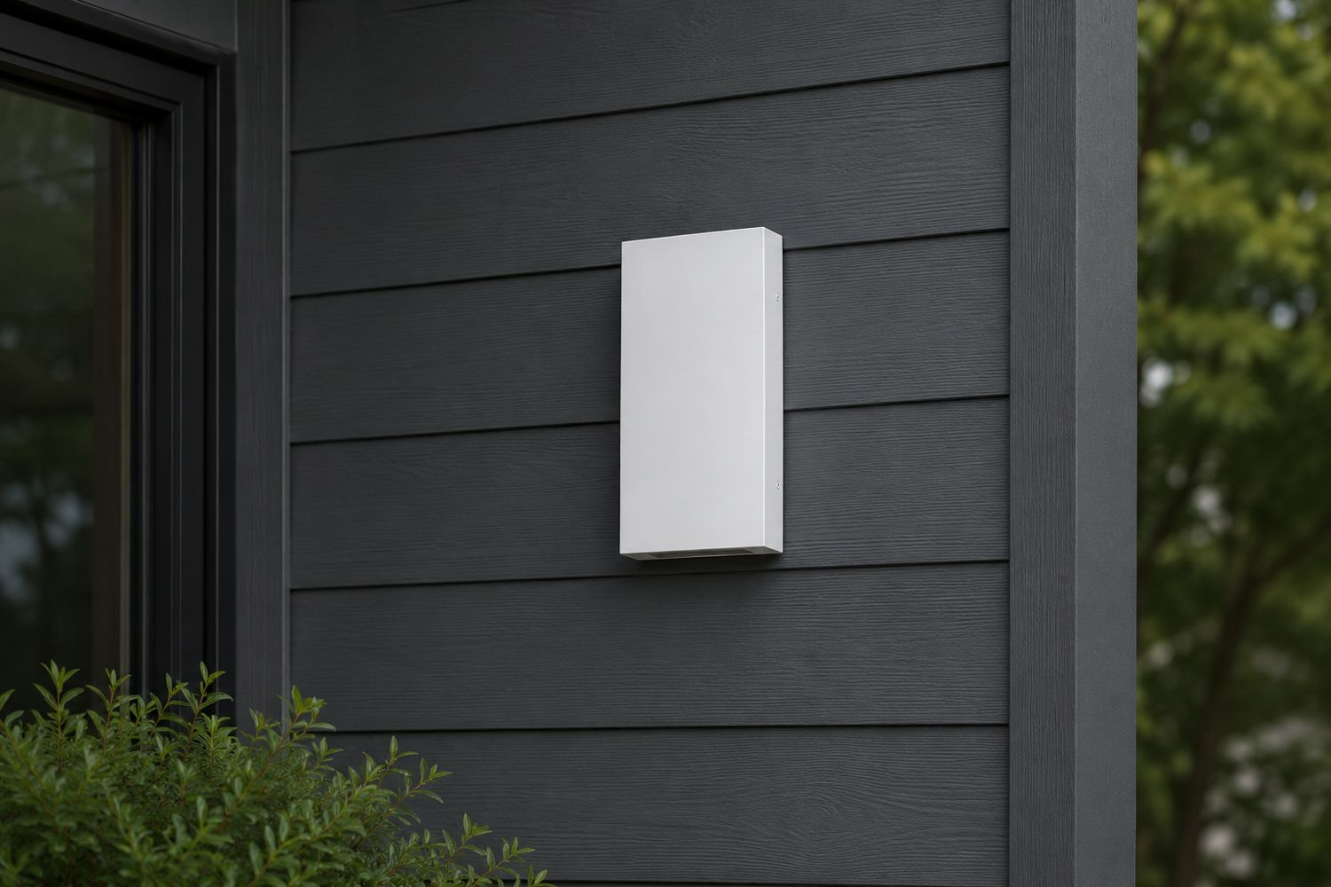 ET2 Brik 14" White LED Wall Sconce