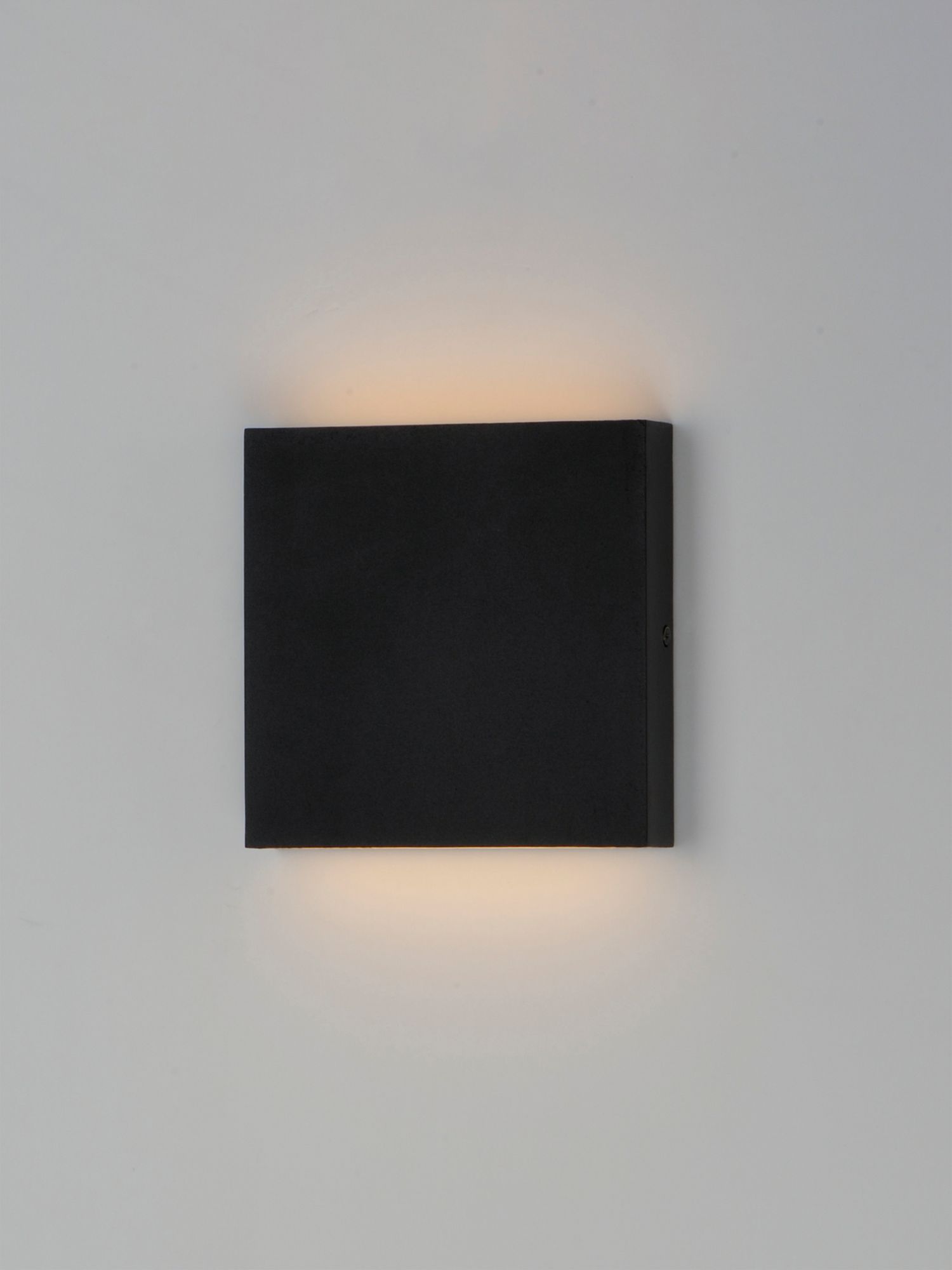 Image 3 ET2 Brik 4 3/4" High Black LED Outdoor Wall Light more views