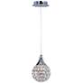 ET2 Brilliant 7" High Chrome Mini Pendant Light