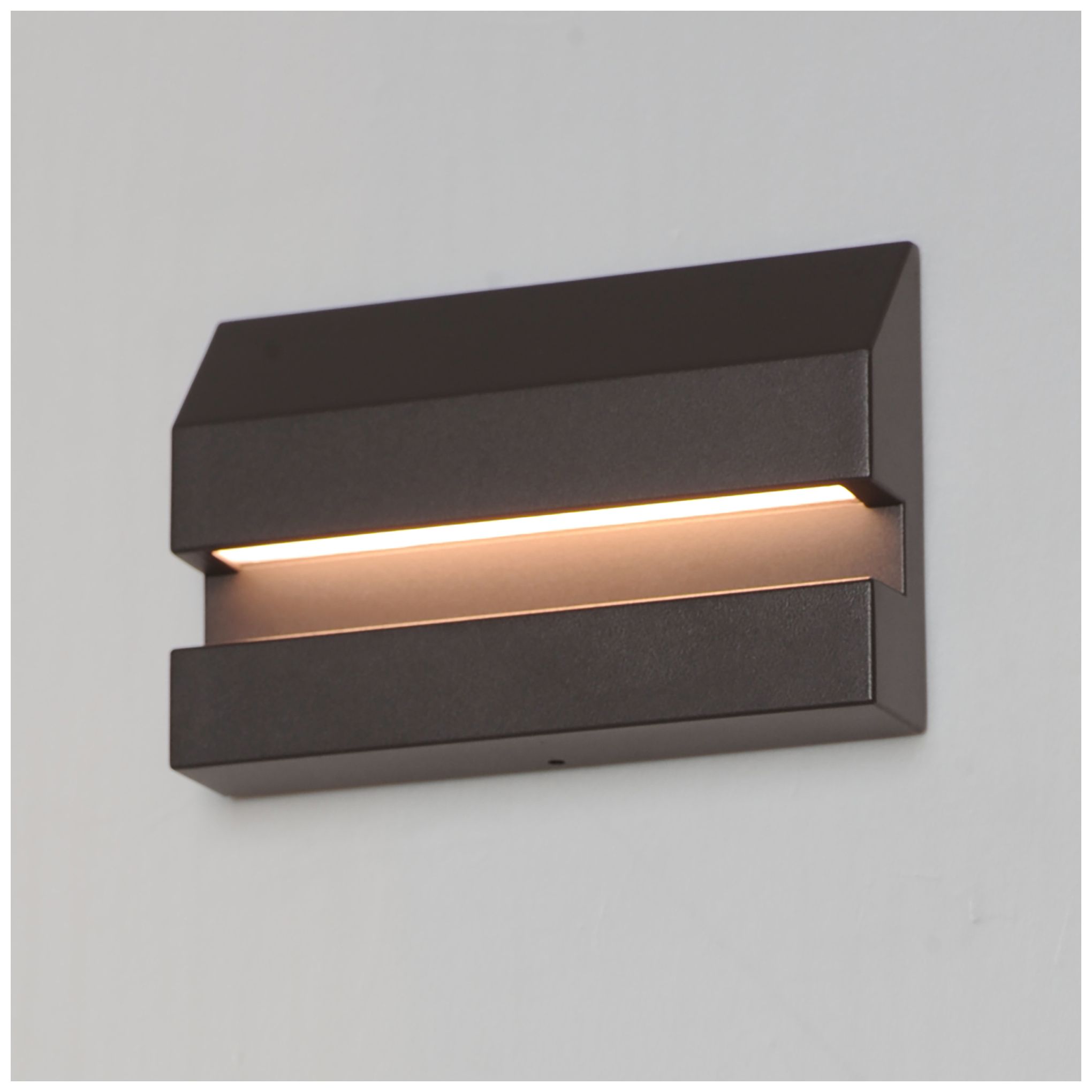 Image 5 ET2 Brink 5" Wide Architectural Bronze LED Step Light more views
