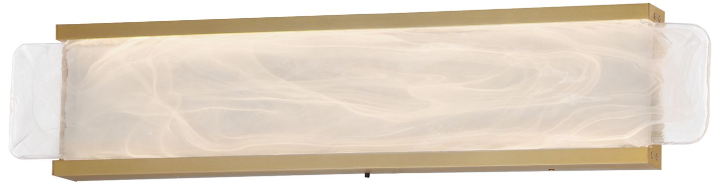 ET2 Celine 24" Natural Aged Brass LED Bath Vanity