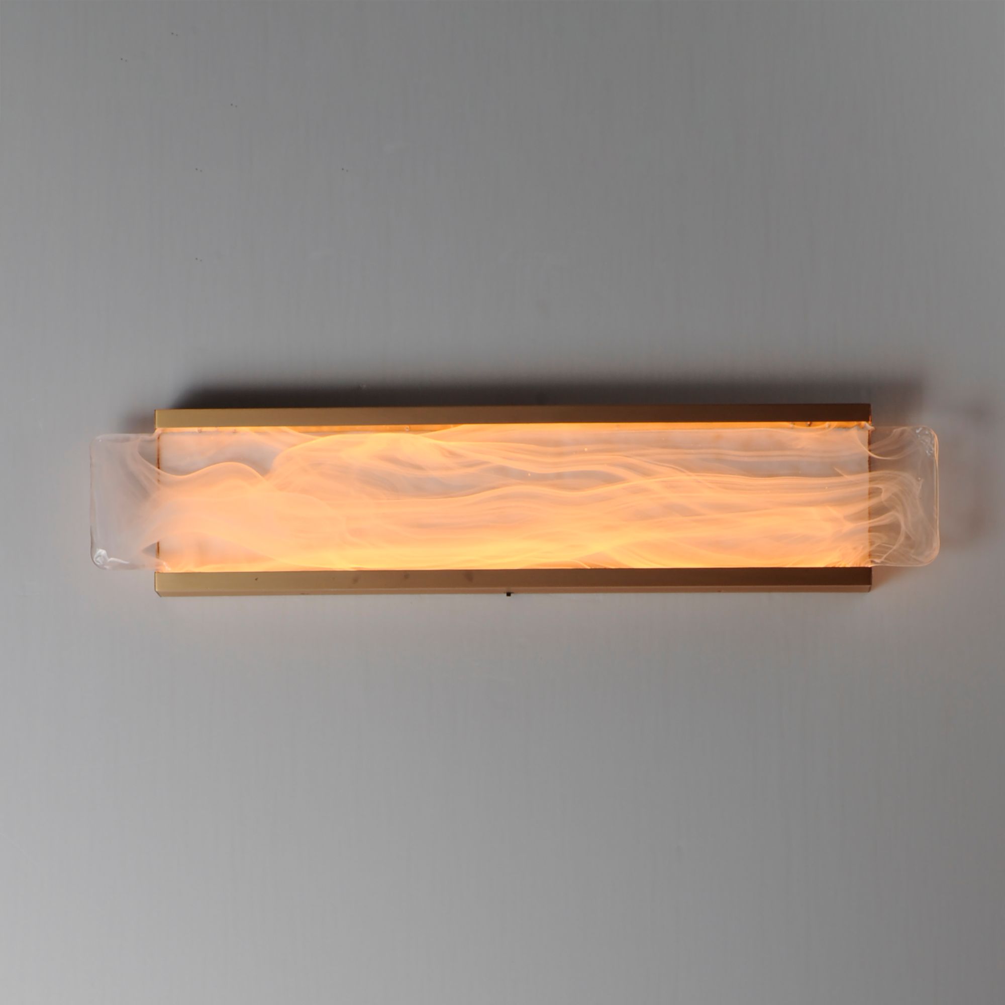 Image 3 ET2 Celine 24" Natural Aged Brass LED Bath Vanity more views