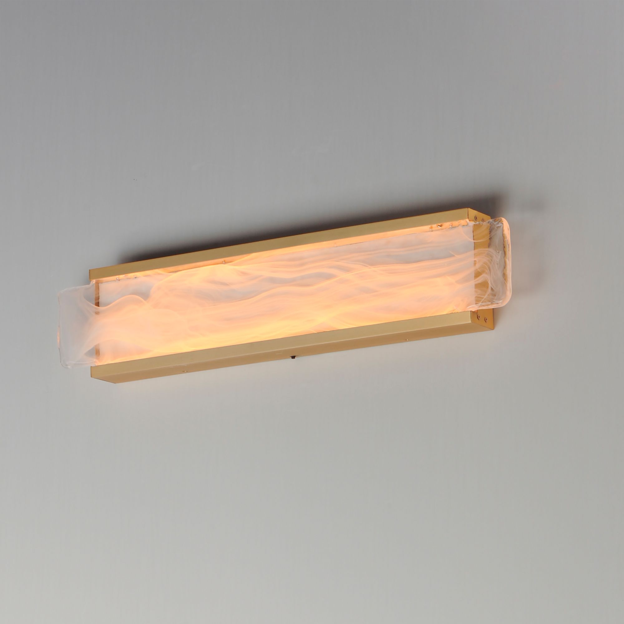 Image 5 ET2 Celine 24" Natural Aged Brass LED Bath Vanity more views