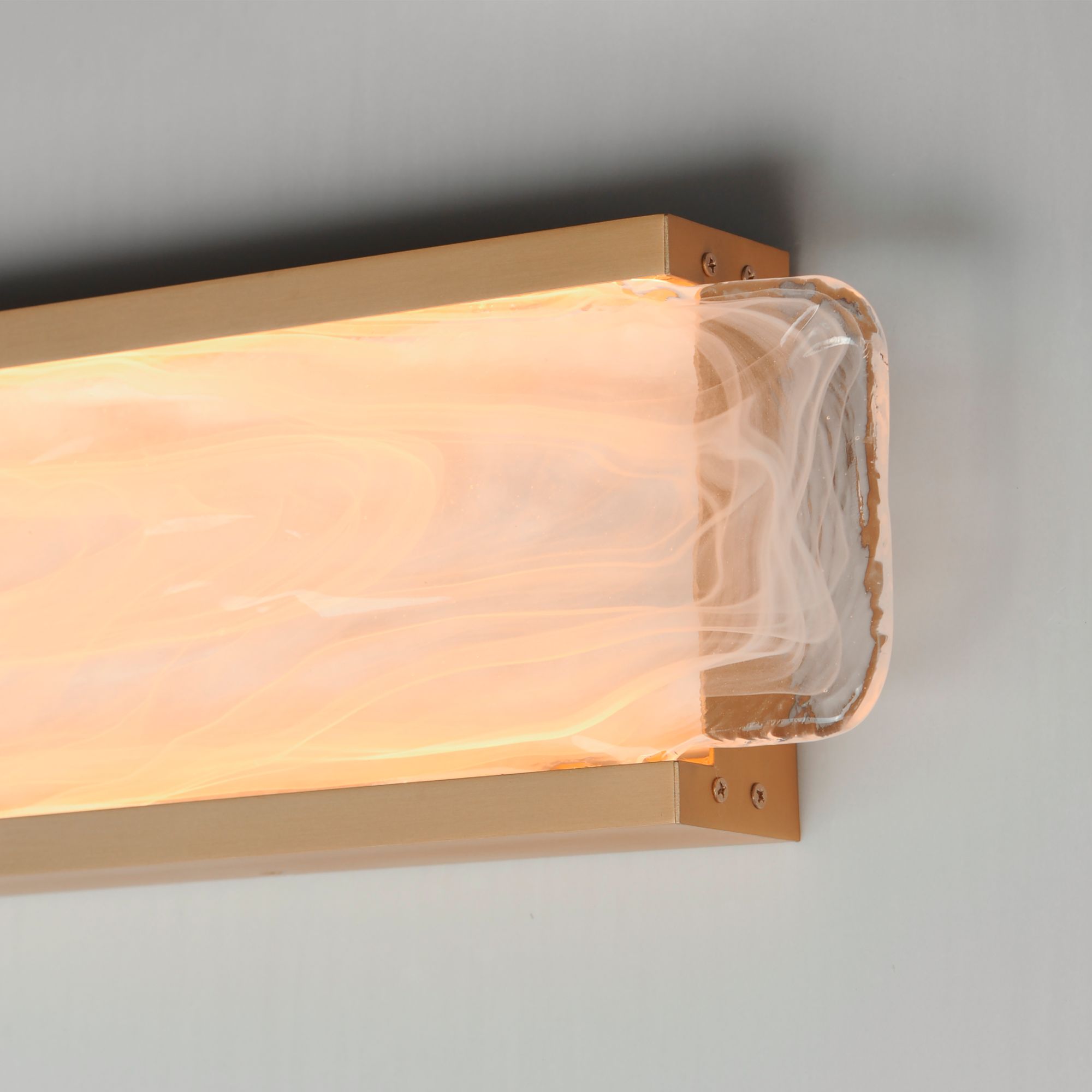 Image 6 ET2 Celine 24" Natural Aged Brass LED Bath Vanity more views