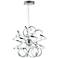 ET2 Chaos 23 1/2" Wide Polished Chrome LED Pendant Light