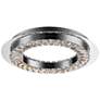 ET2 Charm 17" Wide Polished Chrome Ring LED Ceiling Light