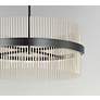 3_ET2 Chimes 33 3/4" Wide Black Satin Nickel LED Pendant Light more views