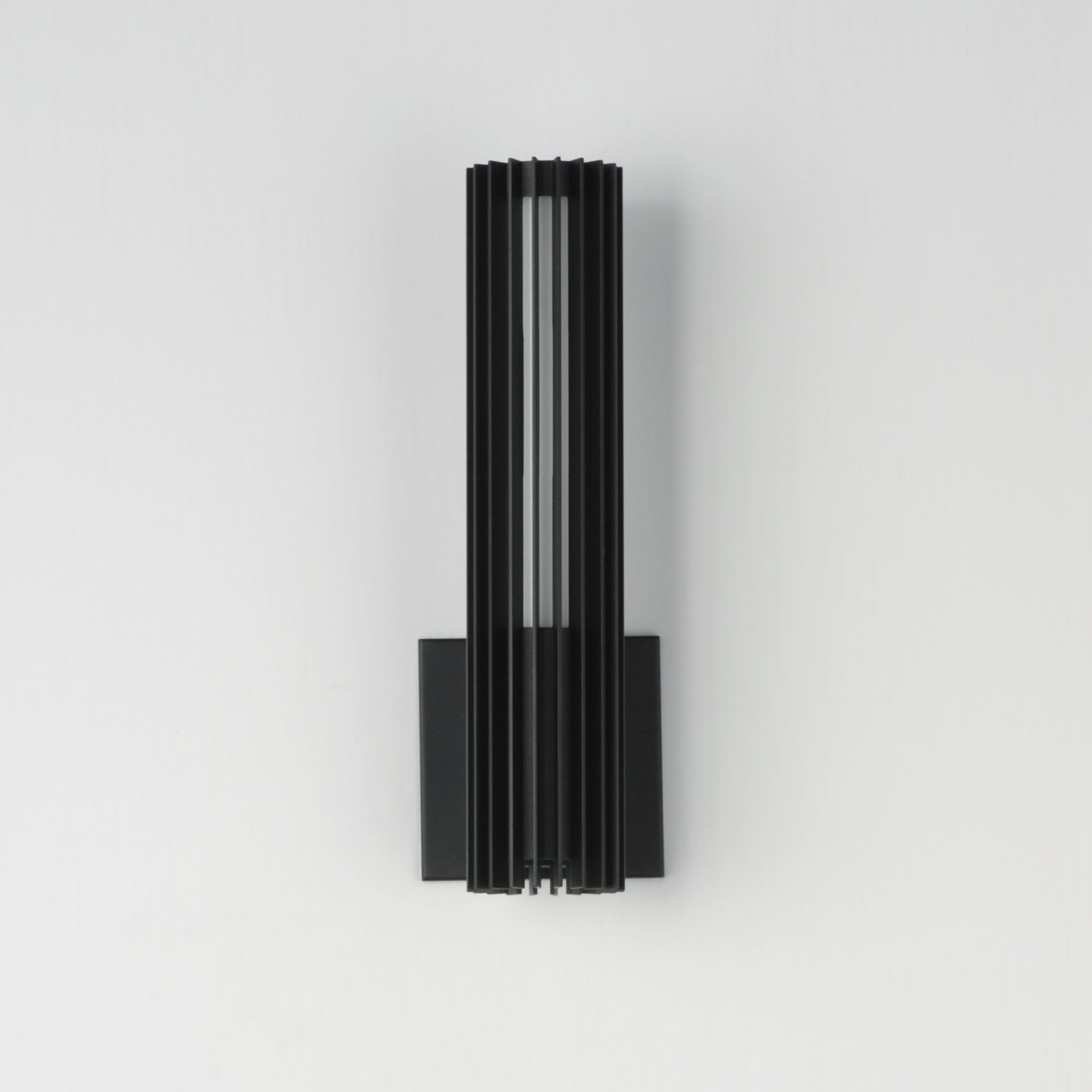 Image 2 ET2 Citadel 15" High Black LED Outdoor Wall Light more views