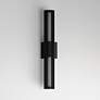 2_ET2 Citadel 24" High Black LED Outdoor Wall Sconce more views