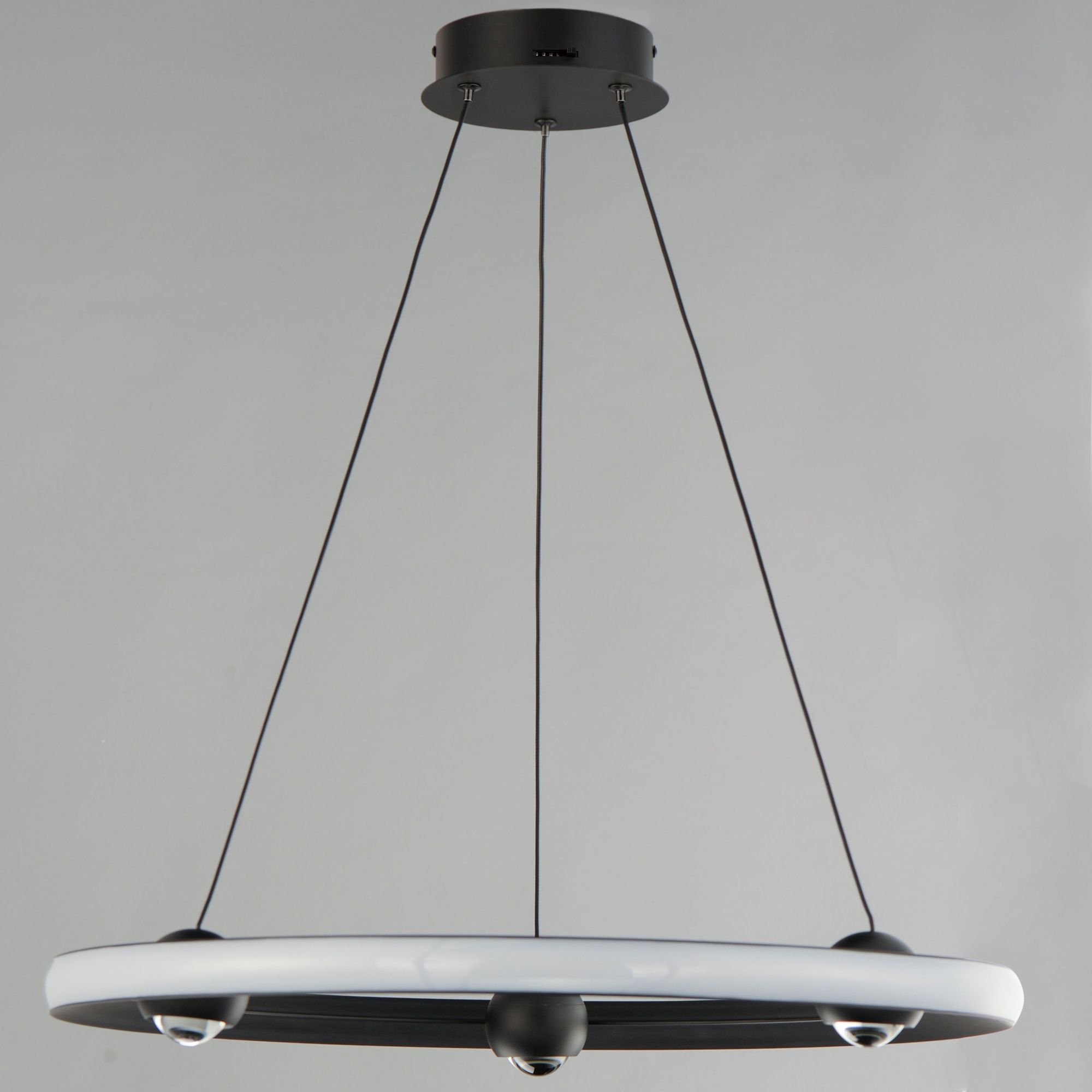 Image 2 ET2 Citadel 28" High Black LED Outdoor Wall Light more views
