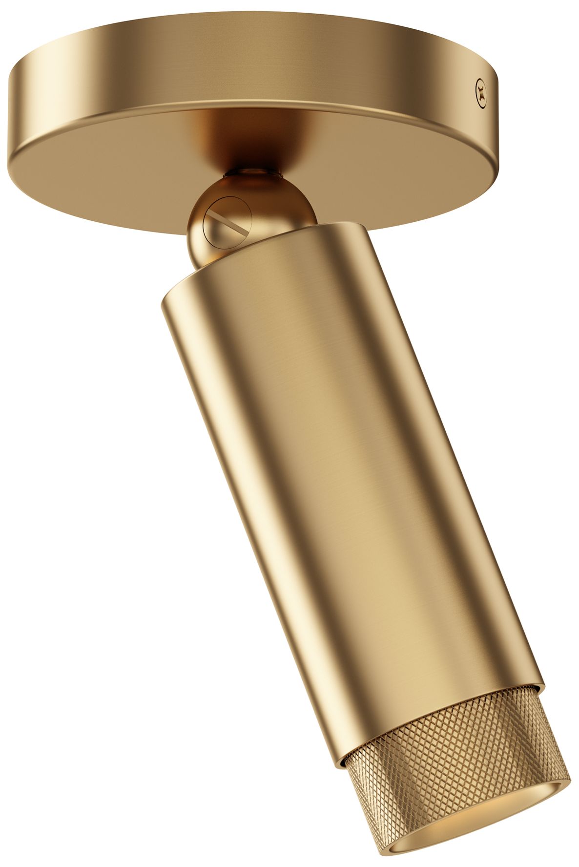 Image 2 ET2 Cleo 5" Wide Natural Aged Brass Adjustable Spot Light more views