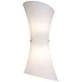 ET2 Conico 20" High Frost White Glass Modern Wall Sconce in scene