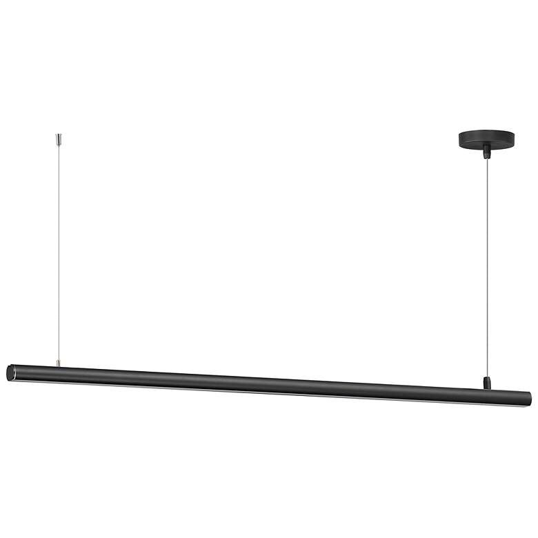 Image 2 ET2 Continuum 47" Wide Black LED Linear Pendant