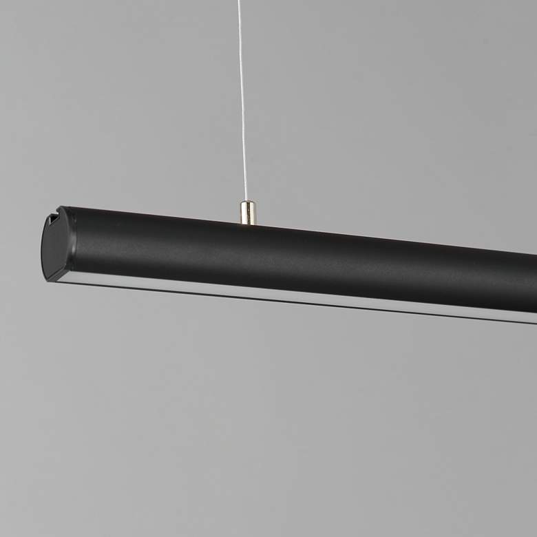 Image 4 ET2 Continuum 47" Wide Black LED Linear Pendant more views