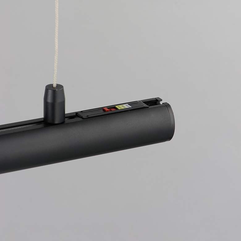 Image 5 ET2 Continuum 47" Wide Black LED Linear Pendant more views