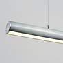 4_ET2 Continuum 47"W Satin Aluminum LED Linear Pendant Light more views