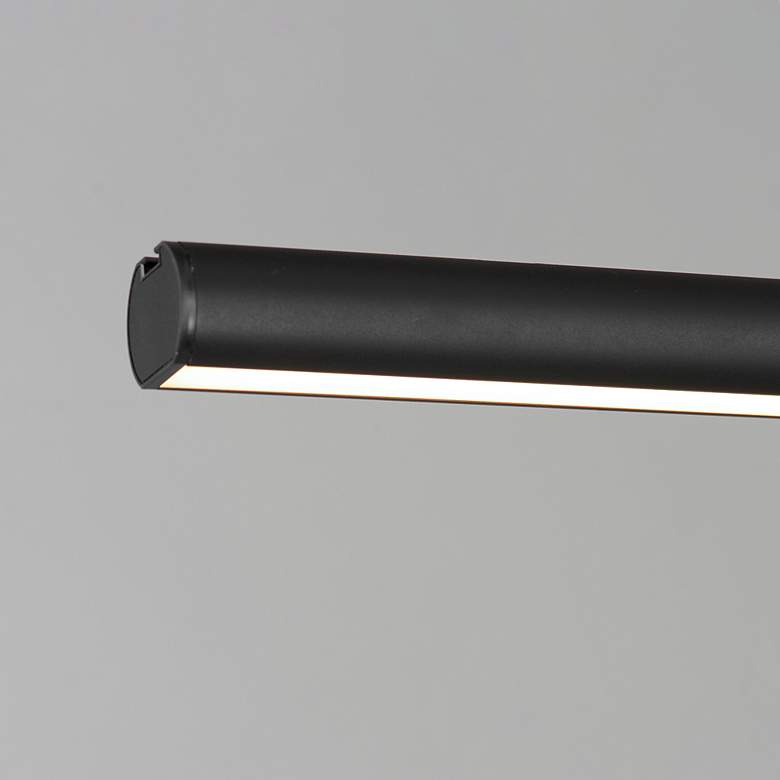 Image 4 ET2 Continuum 93 3/4" Wide Black LED Linear Pendant more views