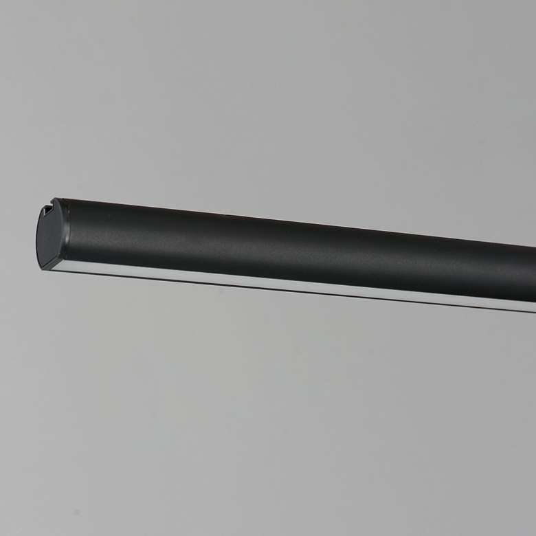 Image 5 ET2 Continuum 93 3/4" Wide Black LED Linear Pendant more views
