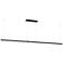 ET2 Continuum 93 3/4" Wide Black Modern LED Linear Pendant