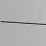 3_ET2 Continuum 93 3/4" Wide Black Modern LED Linear Pendant more views