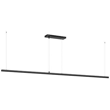 ET2 Continuum 93 3/4" Wide Black Modern LED Linear Pendant