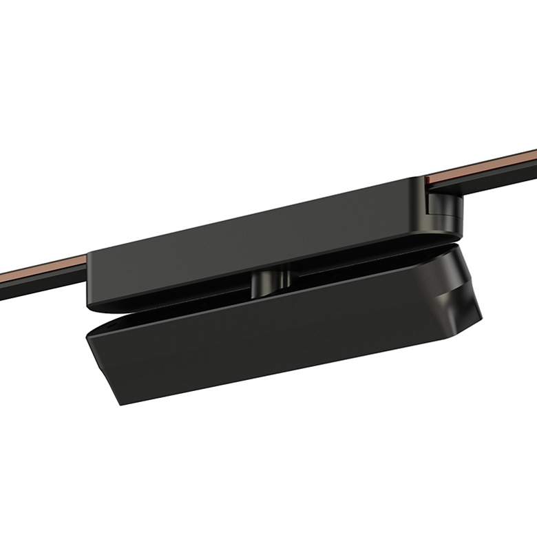 Image 3 ET2 Continuum Black LED Adjustable Gimbal Flat Track Head more views