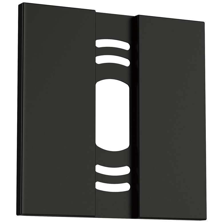 Image 1 ET2 Continuum Track 5" Wide Black Cover Plate